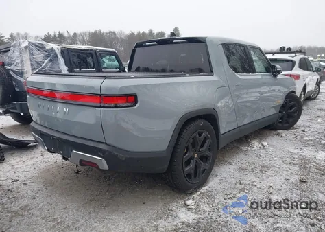 2023 Rivian R1T Adventure Quad Motor Large Pack из США, поврежденный, VIN 7FCTGAAA1PN023509